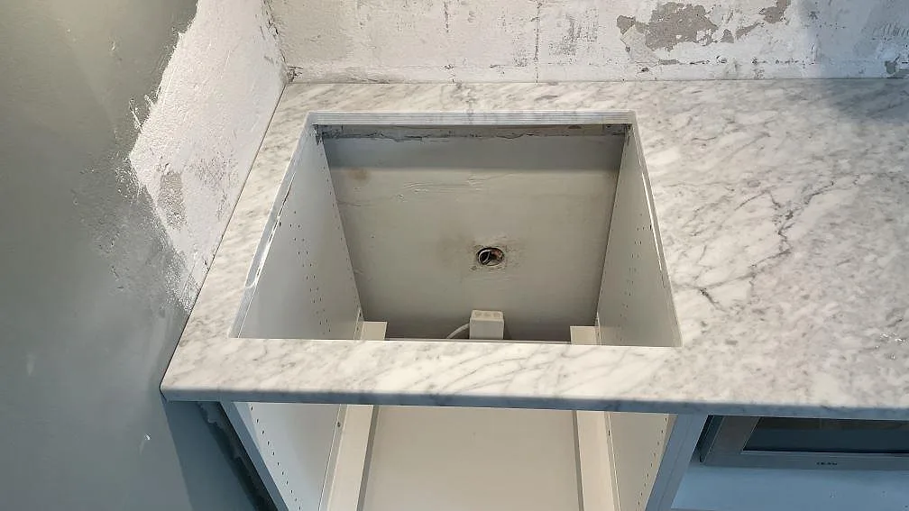 Køkkenbordplade i Carrara C, Malmö – billede 5