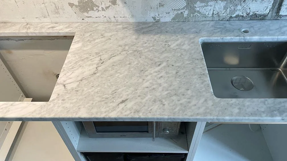 Køkkenbordplade i Carrara C, Malmö – billede 3