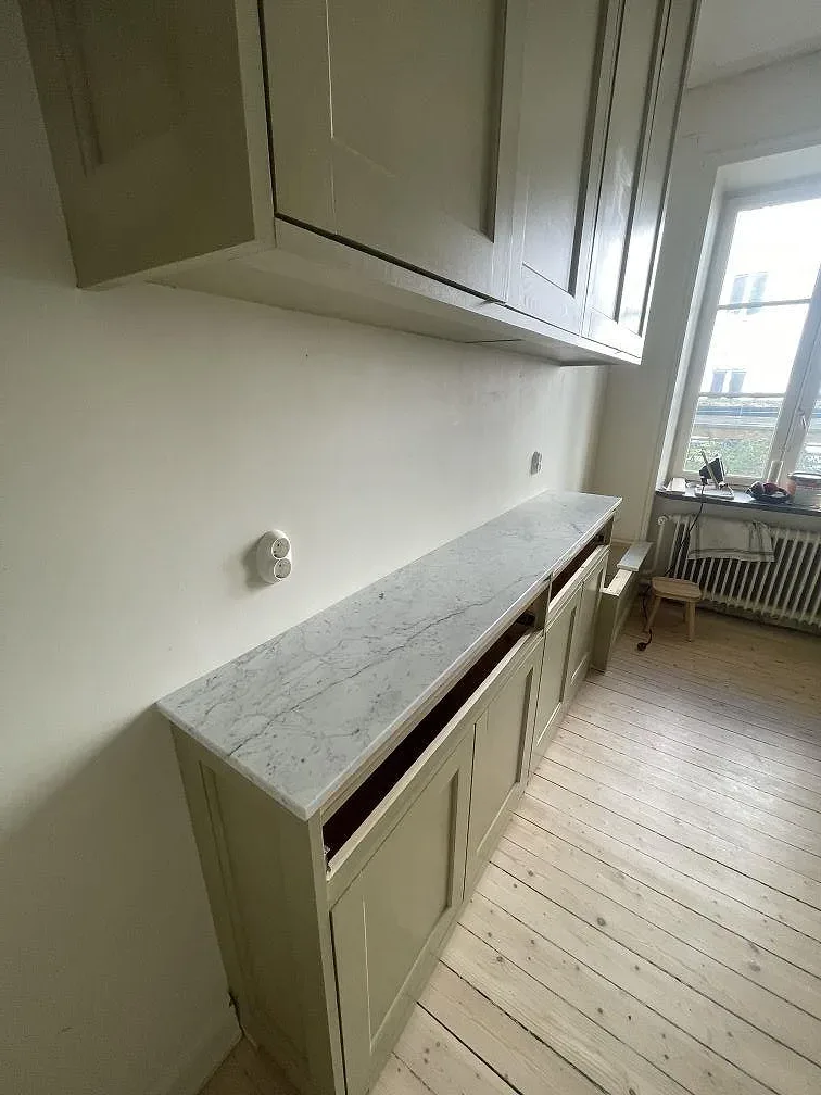 Køkkenbordplade i Carrara C, Malmö – billede 3