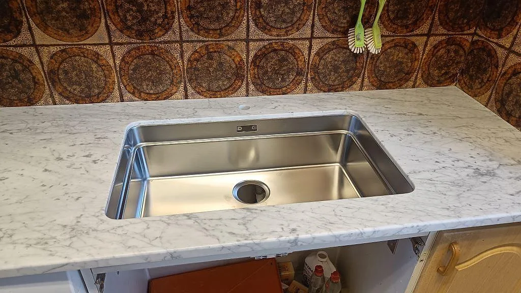 Køkkenbordplade i Carrara C, Mellbystrand – billede 3