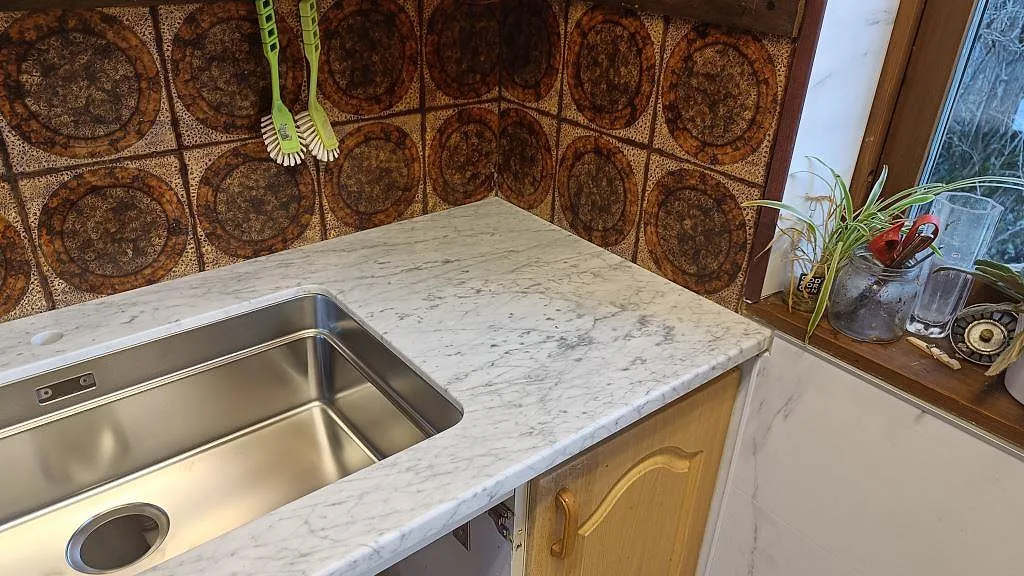 Køkkenbordplade i Carrara C, Mellbystrand – billede 4