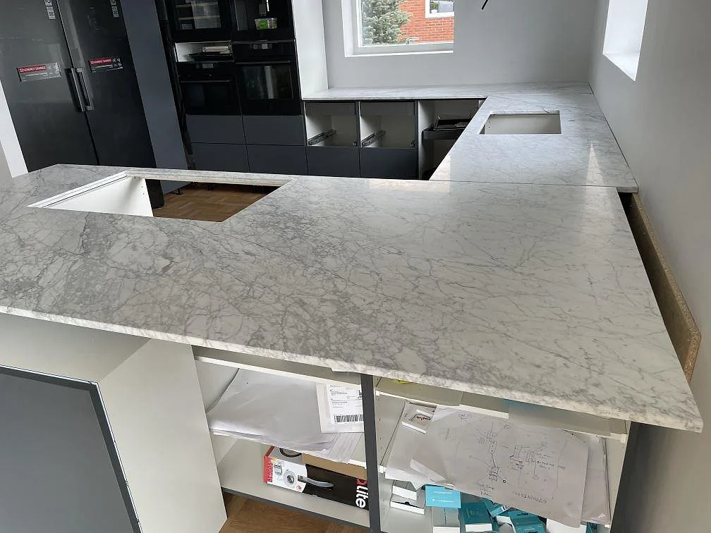 Køkkenbordplade i Carrara C, Mölndal – billede 2