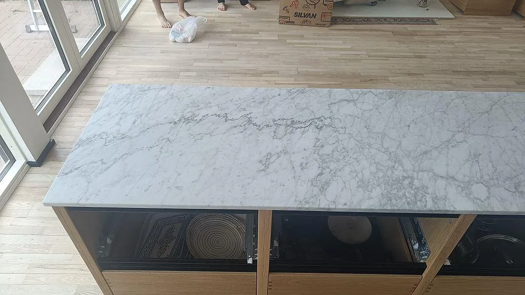 Køkkenbordplade i Carrara C, Rødovre – billede 3