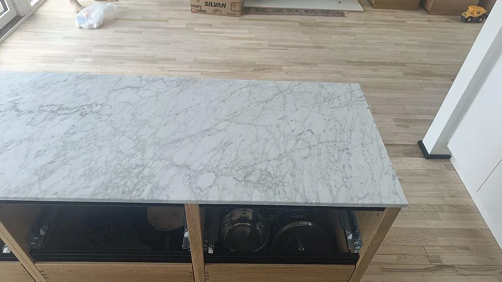 Køkkenbordplade i Carrara C, Rødovre – billede 4
