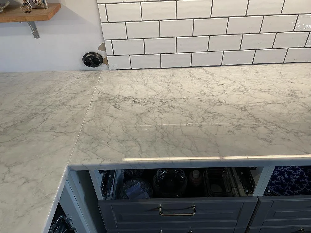 Køkkenbordplade i Carrara C, Ronneby – billede 8