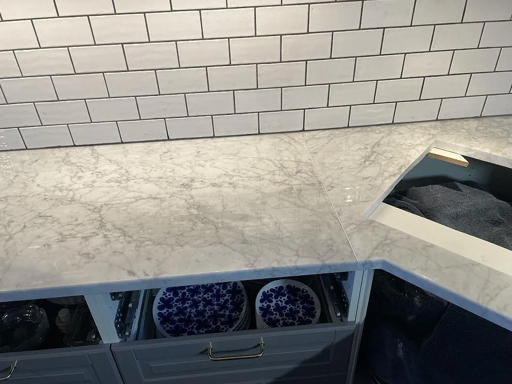 Køkkenbordplade i Carrara C, Ronneby – billede 7