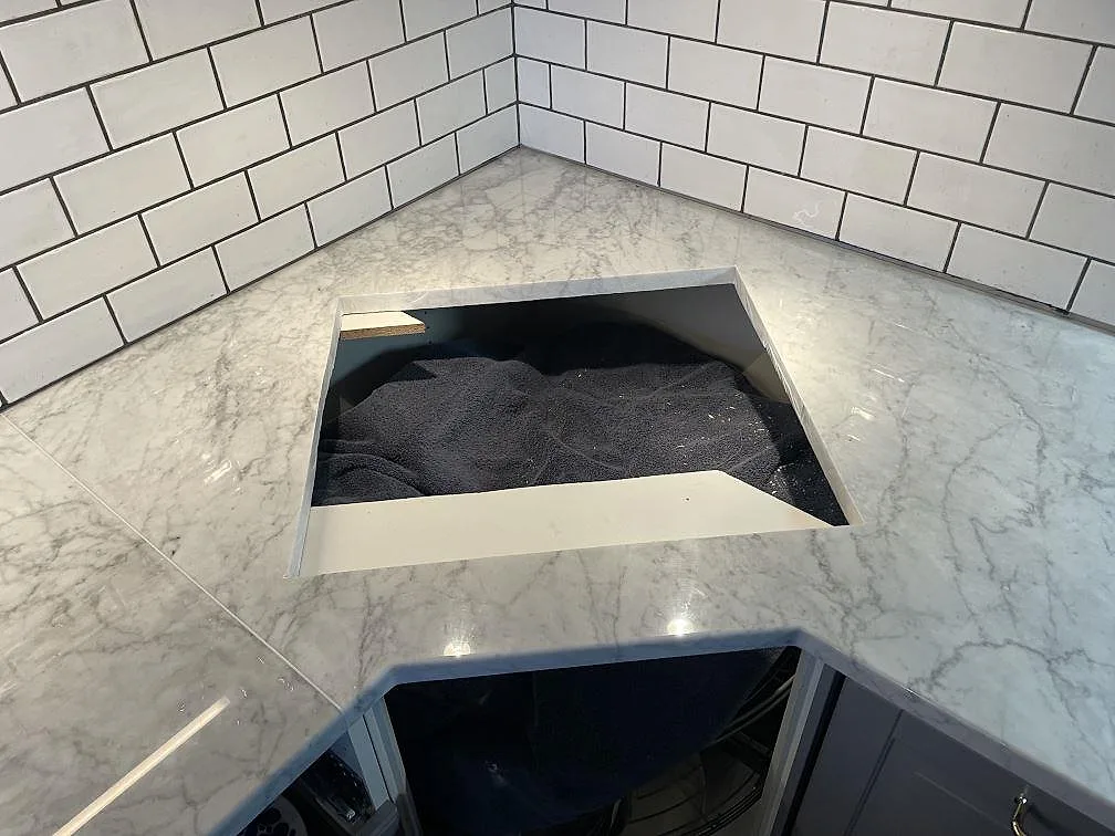 Køkkenbordplade i Carrara C, Ronneby – billede 6