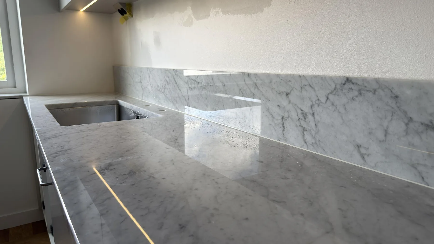 Køkkenbordplade i Carrara C, Saltsjöbaden – billede 4