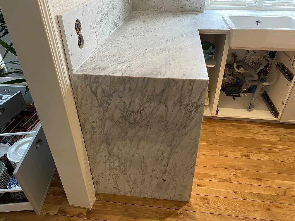 Køkkenbordplade i Carrara C, Skanör – billede 7