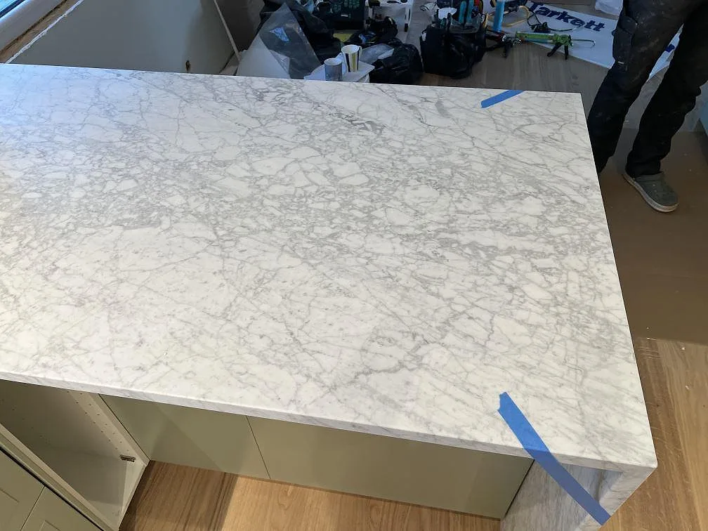 Køkkenbordplade i Carrara C, Skanör – billede 2