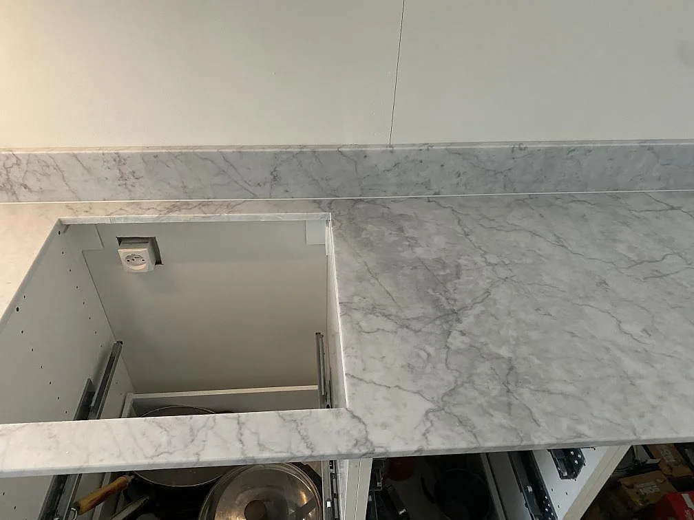Køkkenbordplade i Carrara C, Skummeslövsstrand – billede 7