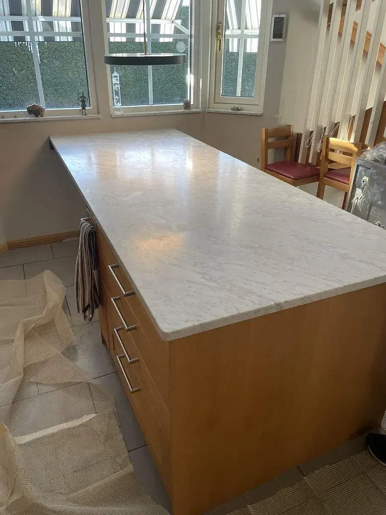 Køkkenbordplade i Carrara C, Spånga – billede 6