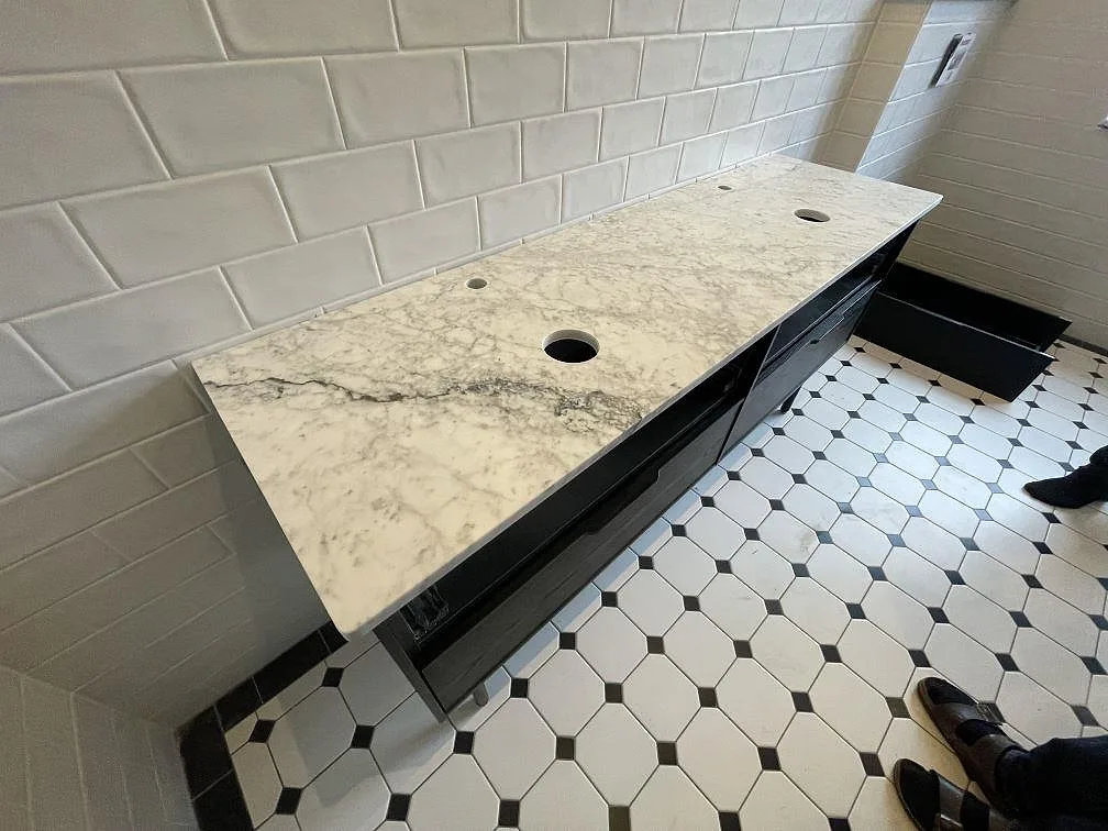 Køkkenbordplade i Carrara C, Spånga – billede 5
