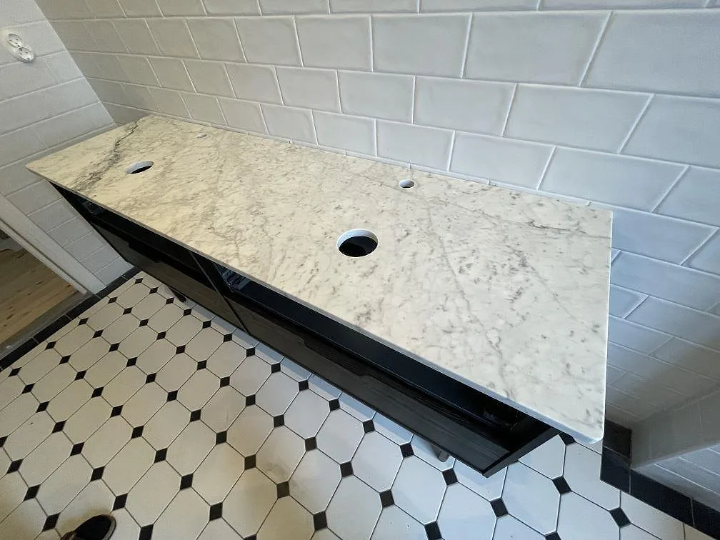 Køkkenbordplade i Carrara C, Spånga – billede 4