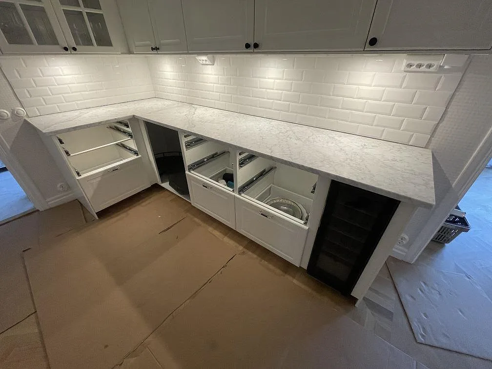 Køkkenbordplade i Carrara C, Spånga – billede 2