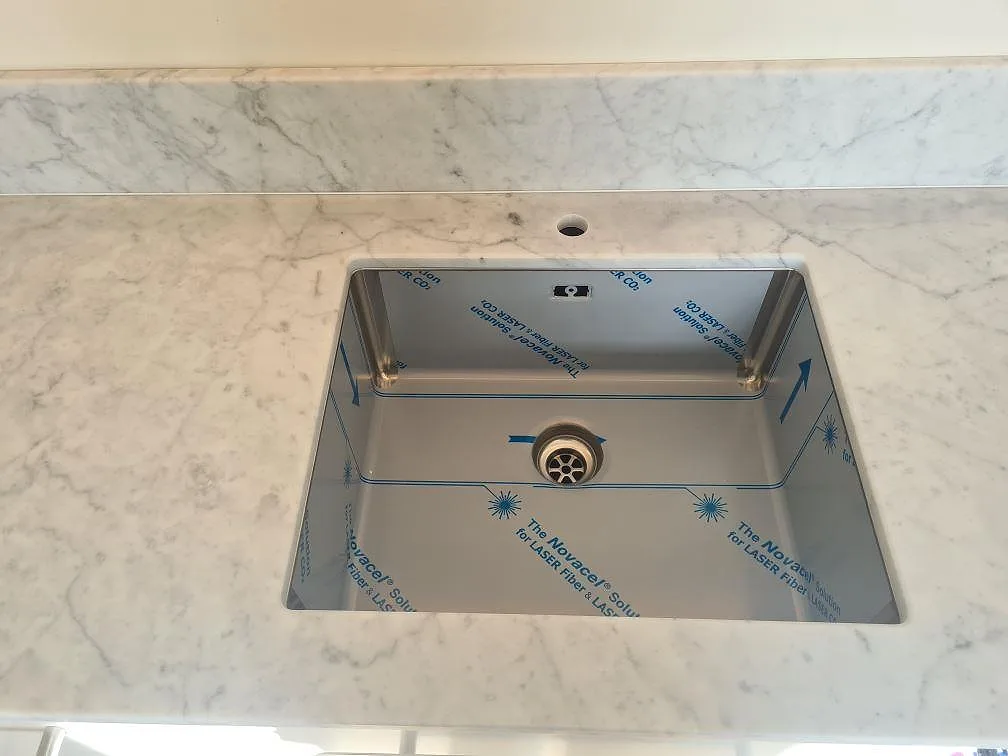 Køkkenbordplade i Carrara C, Stockholm – billede 6