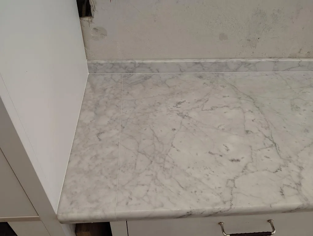 Køkkenbordplade i Carrara C, Stockholm – billede 5