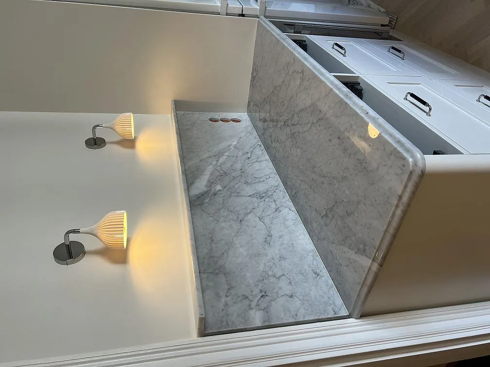 Køkkenbordplade i Carrara C, Stockholm – billede 2