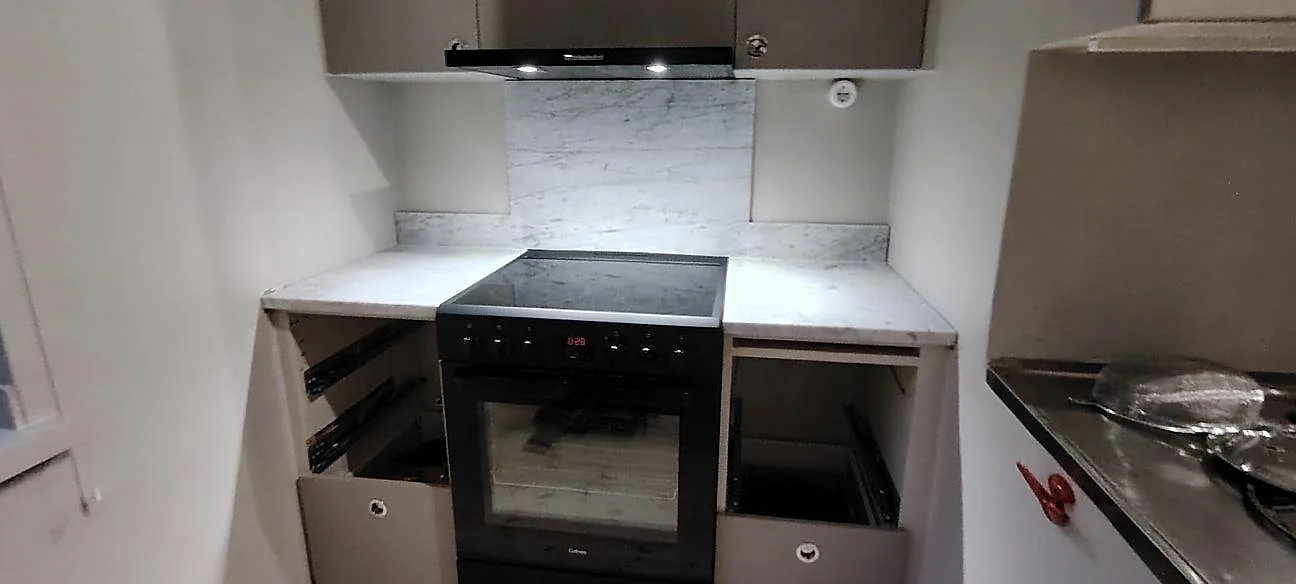 Køkkenbordplade i Carrara C, Stockholm – billede 2
