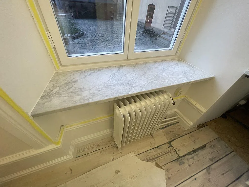 Køkkenbordplade i Carrara C, Stockholm – billede 2