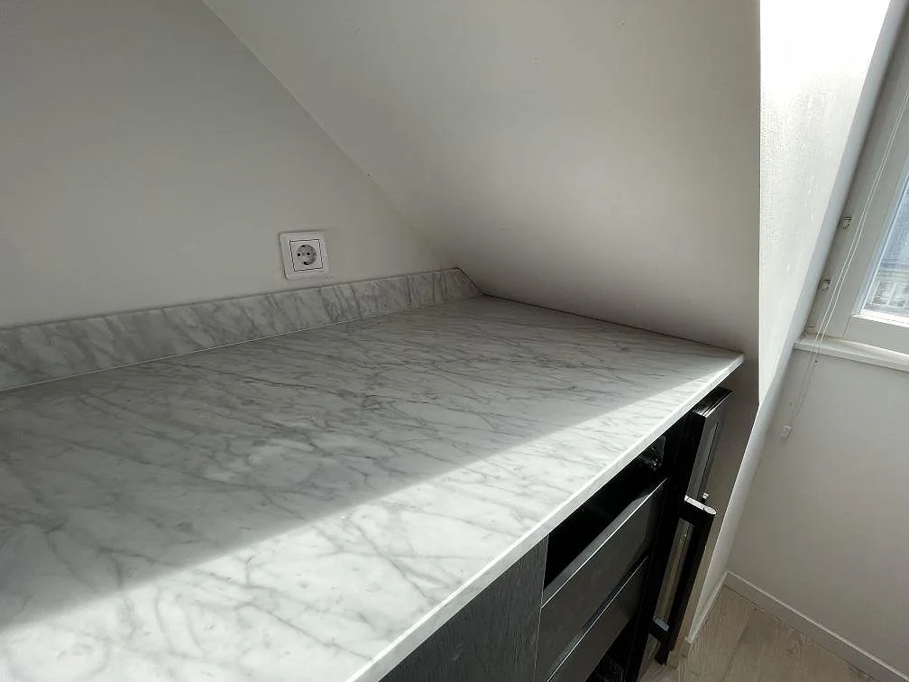 Køkkenbordplade i Carrara C, Stockholm – billede 3