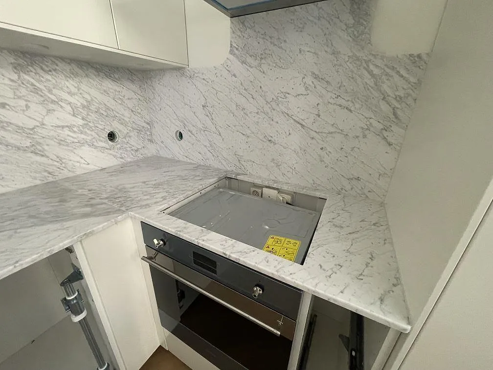 Køkkenbordplade i Carrara C, Stockholm – billede 4