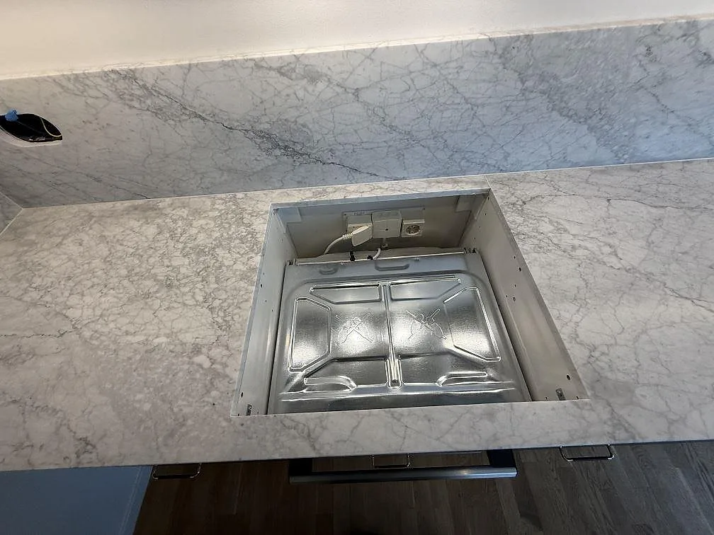 Køkkenbordplade i Carrara C, Stockholm – billede 5