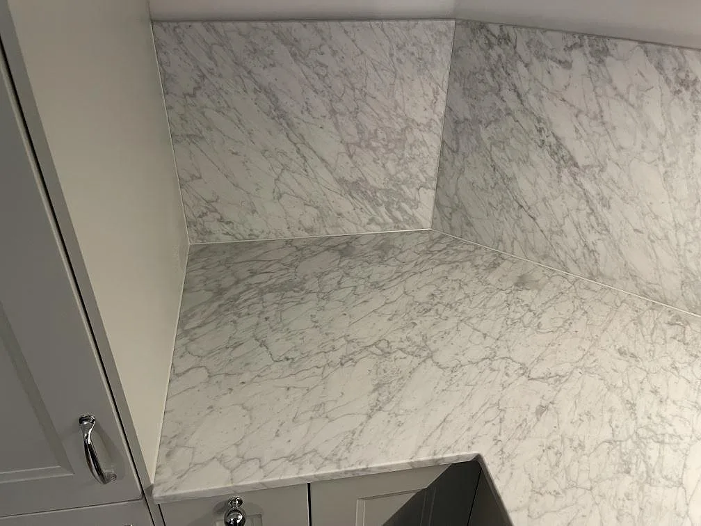 Køkkenbordplade i Carrara C, Stockholm – billede 4