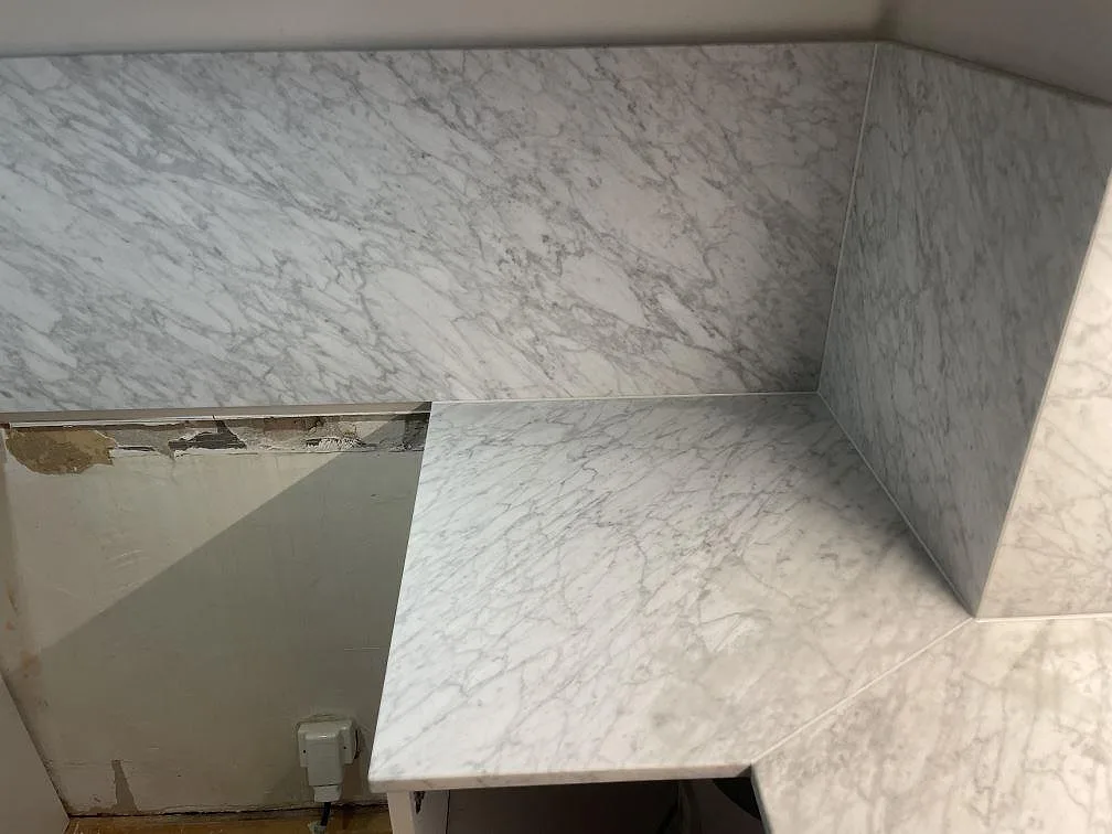 Køkkenbordplade i Carrara C, Stockholm – billede 5