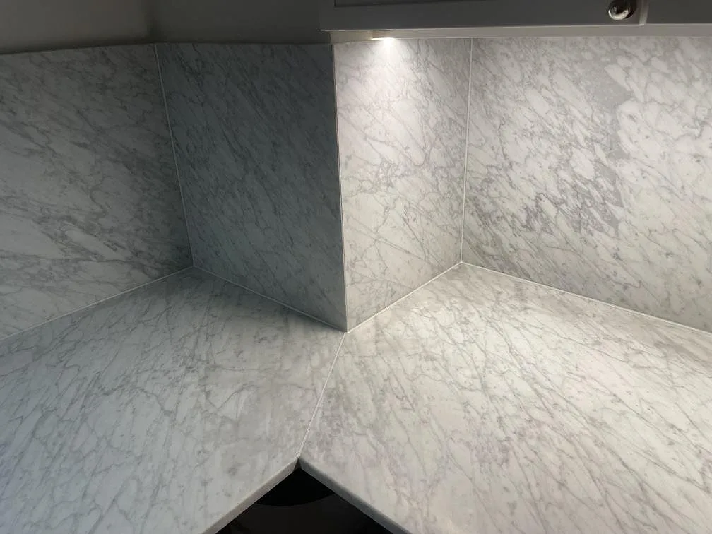 Køkkenbordplade i Carrara C, Stockholm – billede 4