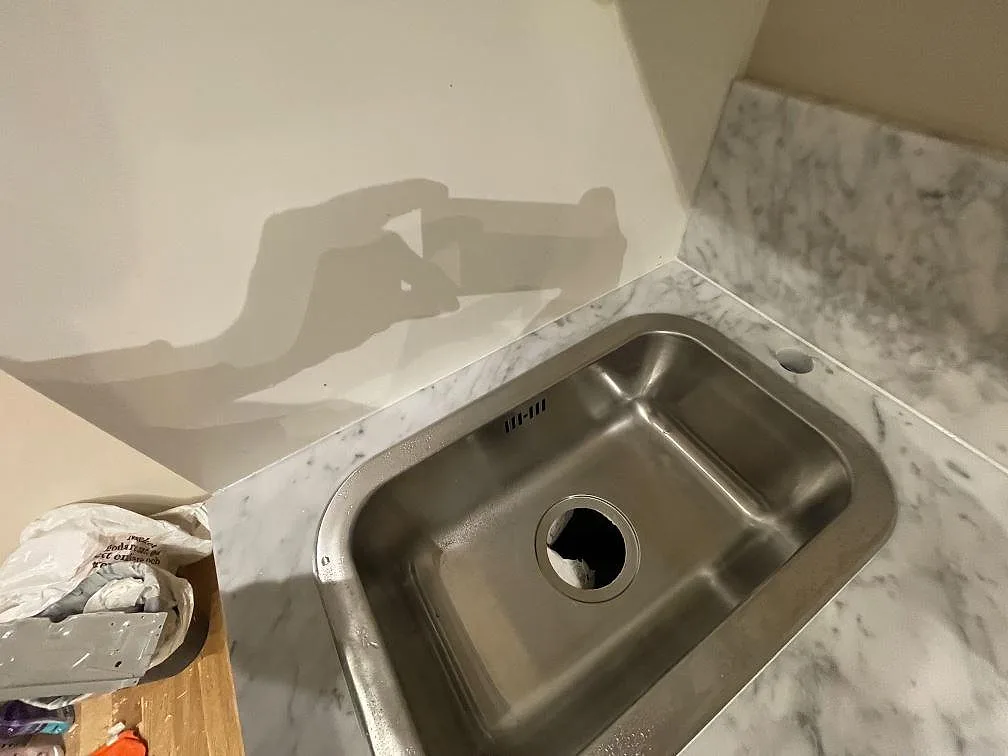 Køkkenbordplade i Carrara C, Stockholm – billede 2