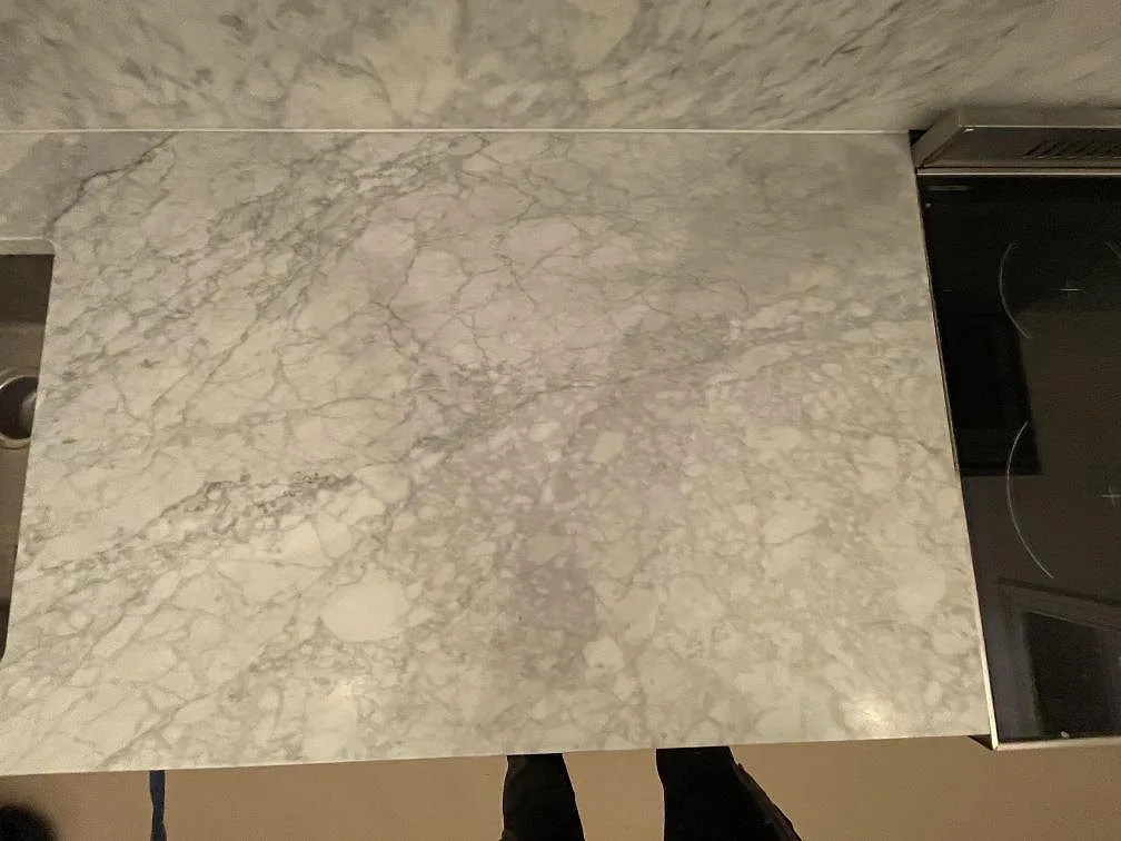 Køkkenbordplade i Carrara C, Stockholm – billede 2