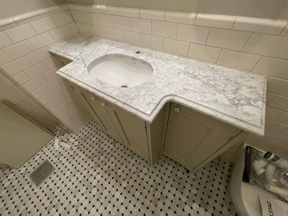 Køkkenbordplade i Carrara C, Stockholm – billede 8