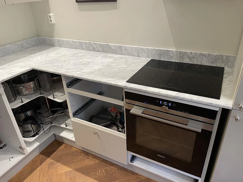 Køkkenbordplade i Carrara C, Stockholm – billede 6