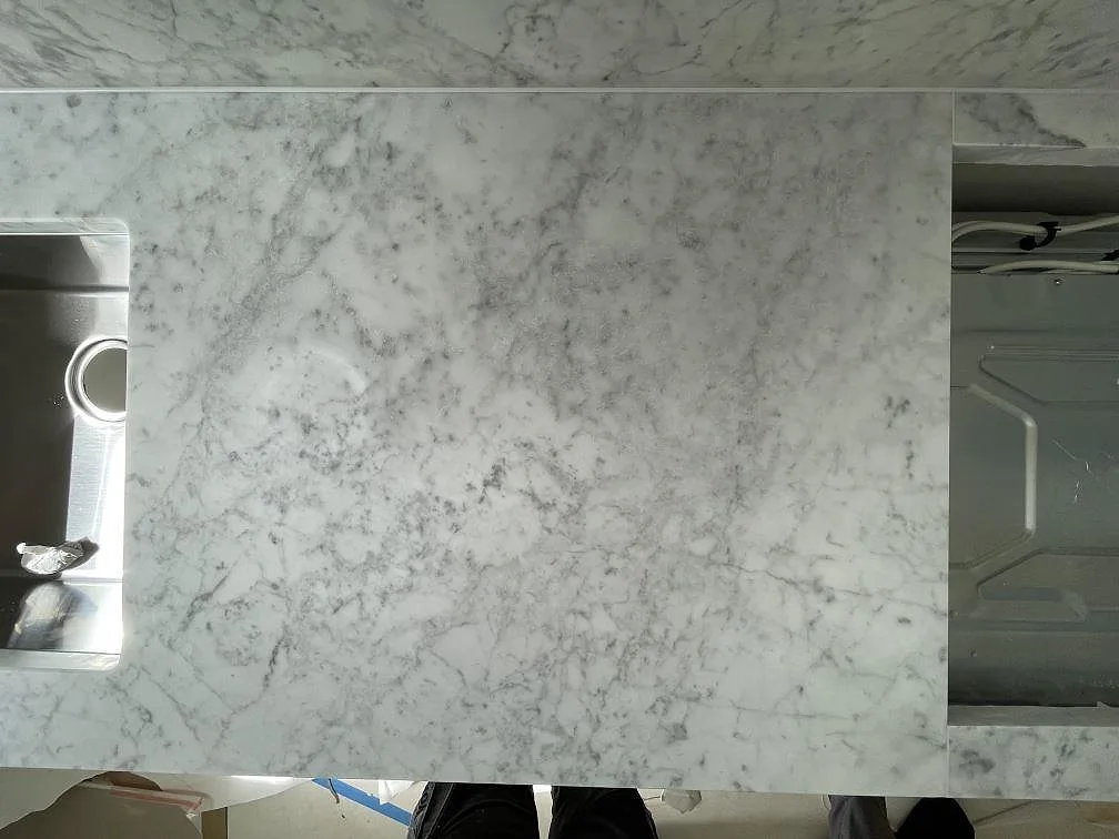 Køkkenbordplade i Carrara C, Stockholm – billede 3