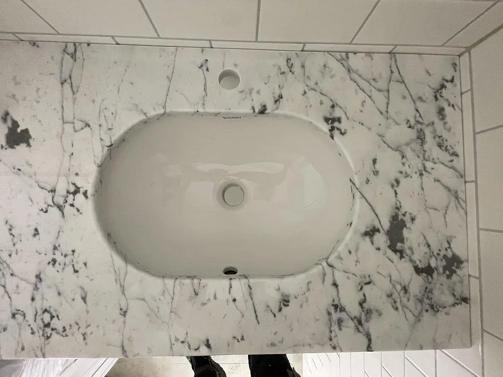 Køkkenbordplade i Carrara C, Stockholm – billede 5