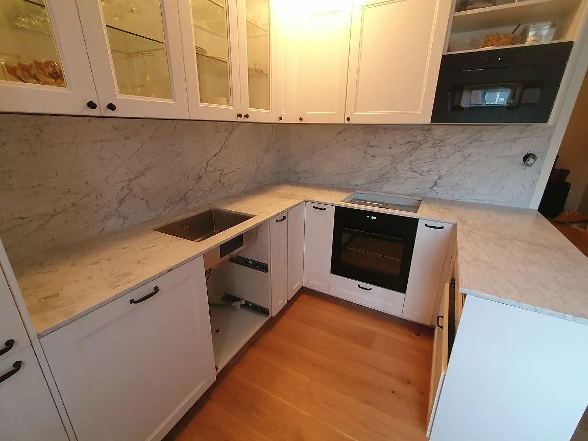 Køkkenbordplade i Carrara C, Sundbyberg – billede 7