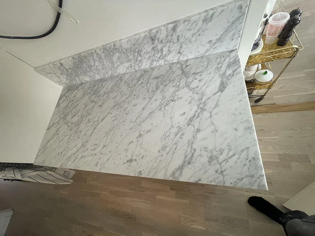 Køkkenbordplade i Carrara C, Täby – billede 4