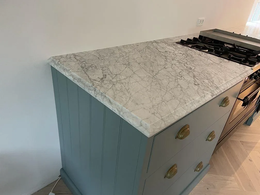 Køkkenbordplade i Carrara C, Tisvilde – billede 3