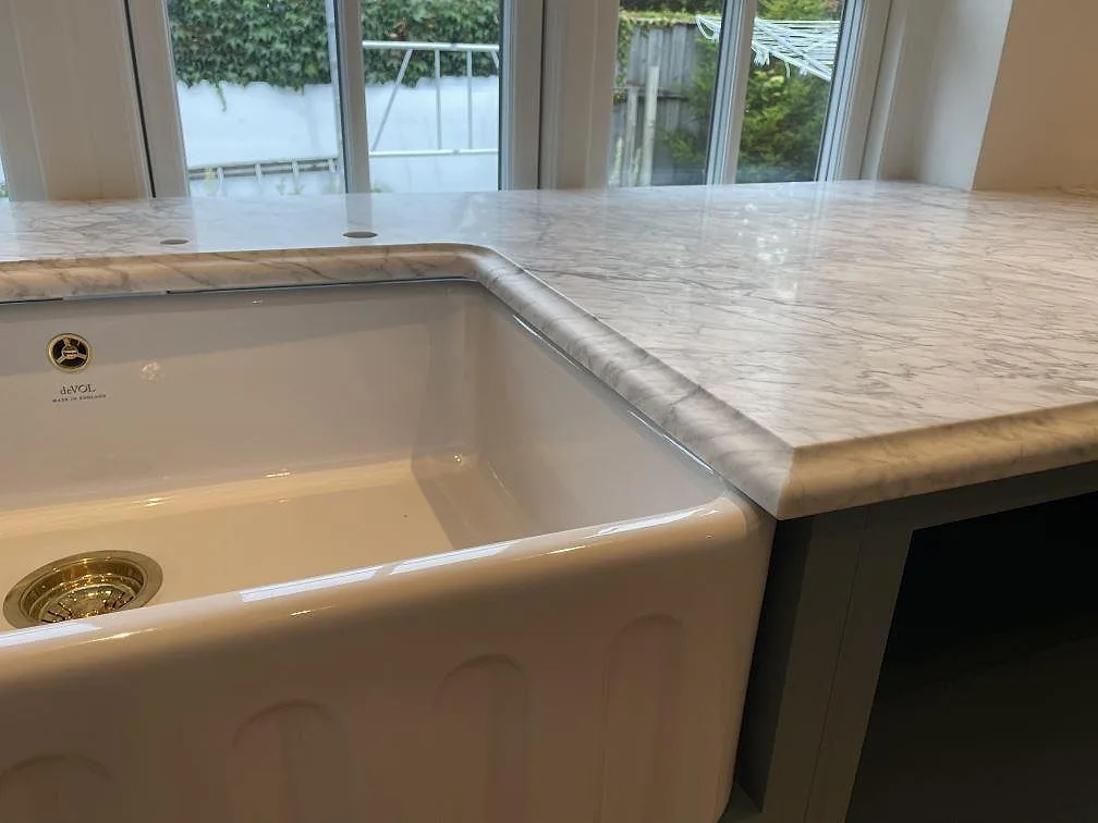 Køkkenbordplade i Carrara C, Tisvilde – billede 5