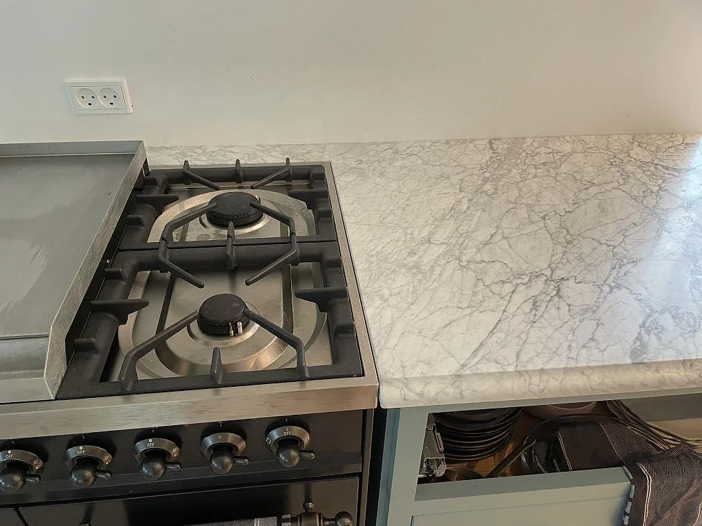 Køkkenbordplade i Carrara C, Tisvilde – billede 6