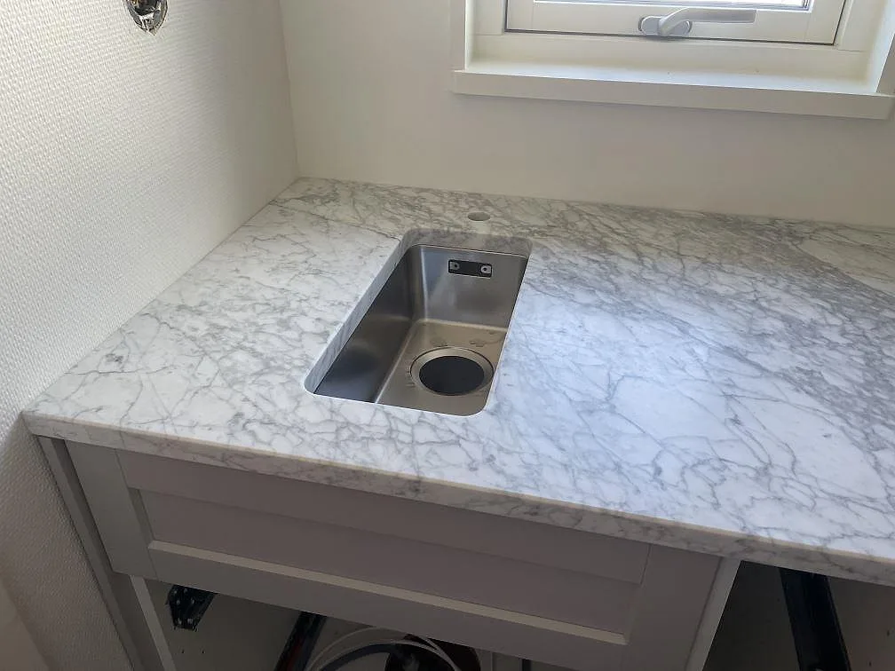 Køkkenbordplade i Carrara C, Torekov – billede 7
