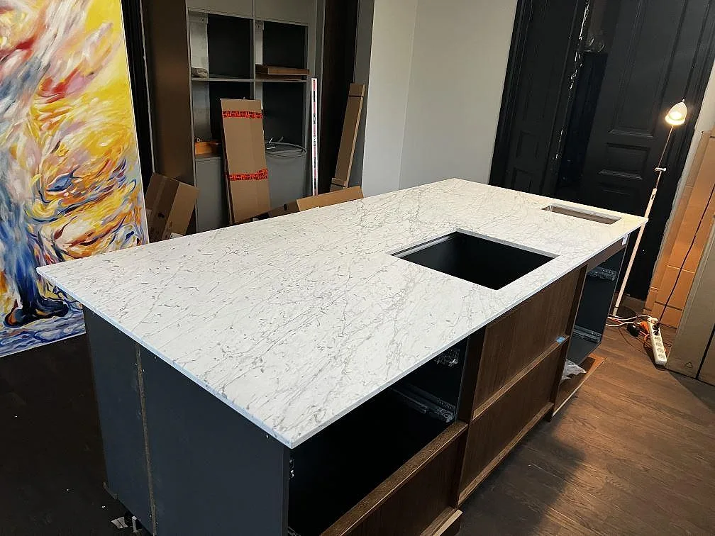 Køkkenbordplade i Carrara C, Trelleborg – billede 2