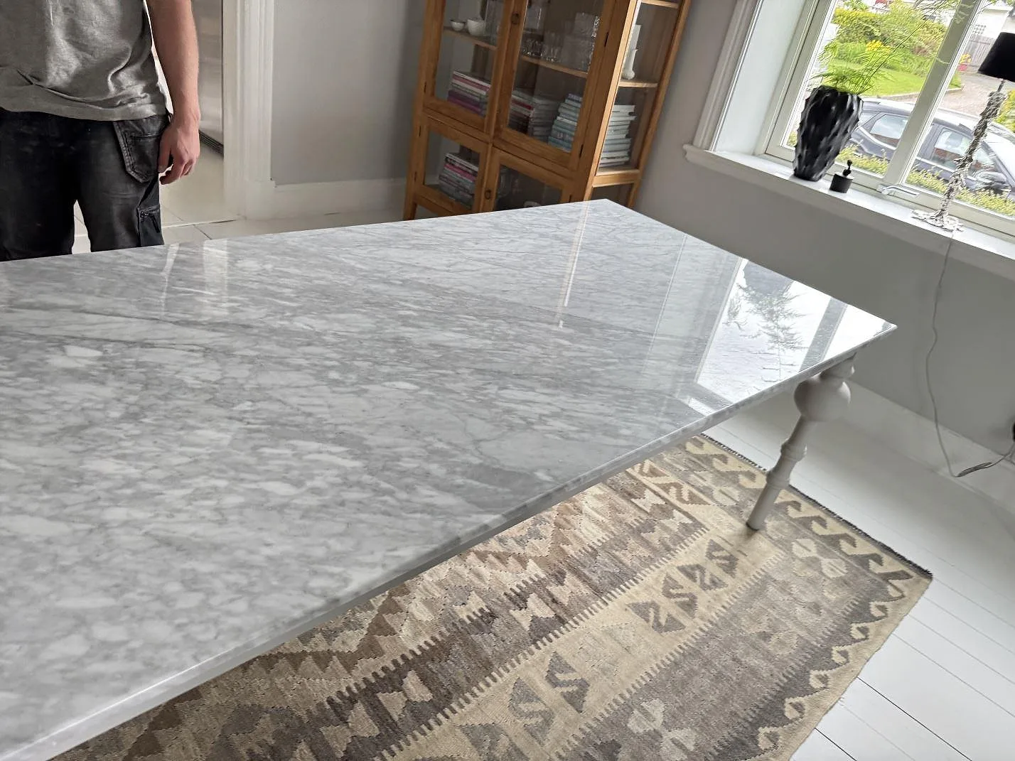 Bordplade i Carrara C, Trollhättan – billede 6