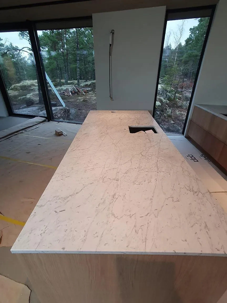 Køkkenbordplade i Carrara C, Trosa – billede 8