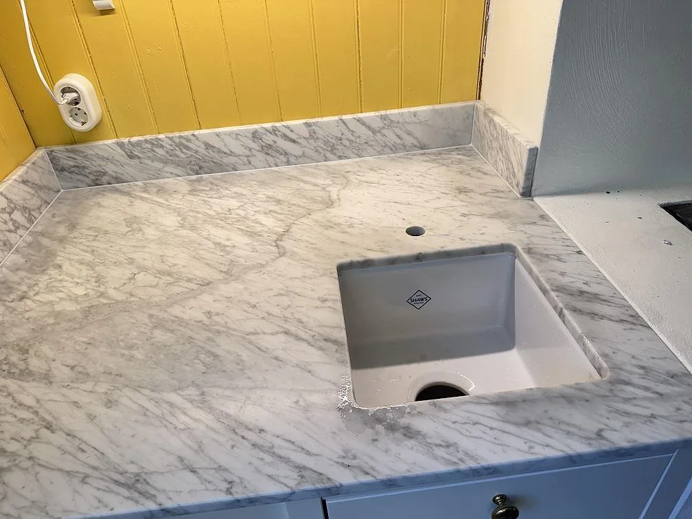 Køkkenbordplade i Carrara C, Uddevalla – billede 5
