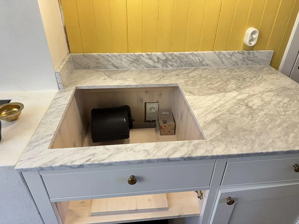 Køkkenbordplade i Carrara C, Uddevalla – billede 4