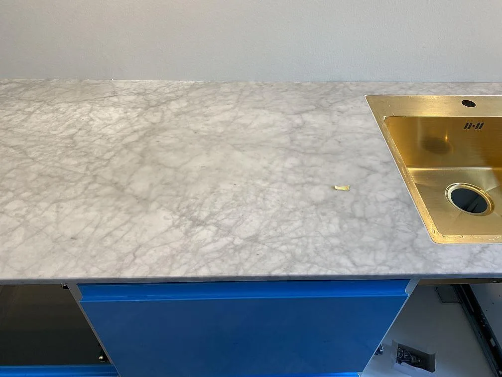 Køkkenbordplade i Carrara C, Valby – billede 3