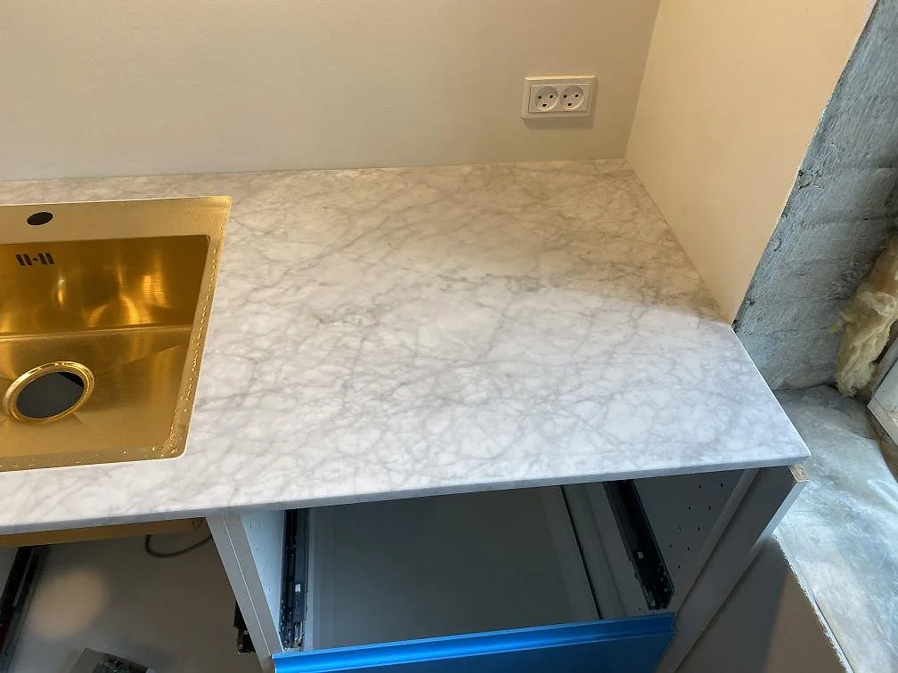 Køkkenbordplade i Carrara C, Valby – billede 4