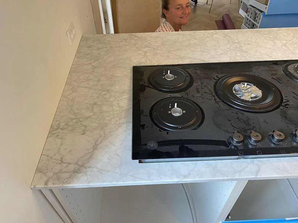 Køkkenbordplade i Carrara C, Valby – billede 5